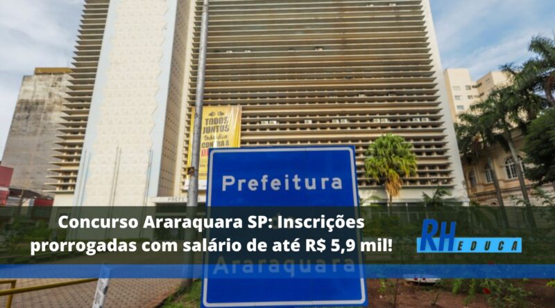 Concurso Araraquara SP