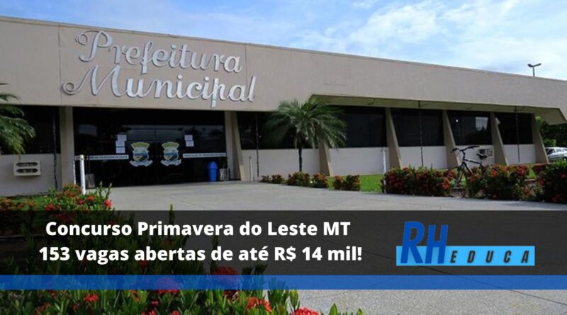 Concurso Primavera do Leste MT