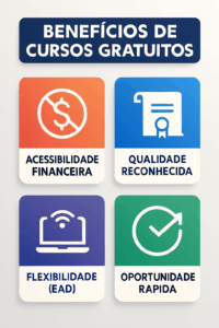 infográfico educação gratuita