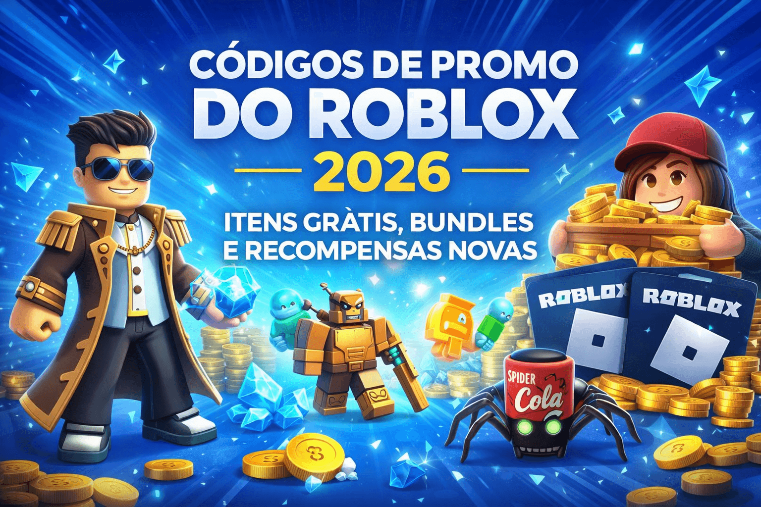 C Digos De Promo Do Roblox 2026 Itens Gr Tis Bundles E Novo M Todo 